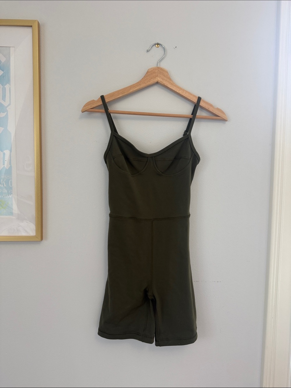ARITZIA Olive Green Women's Bodysuit Romper